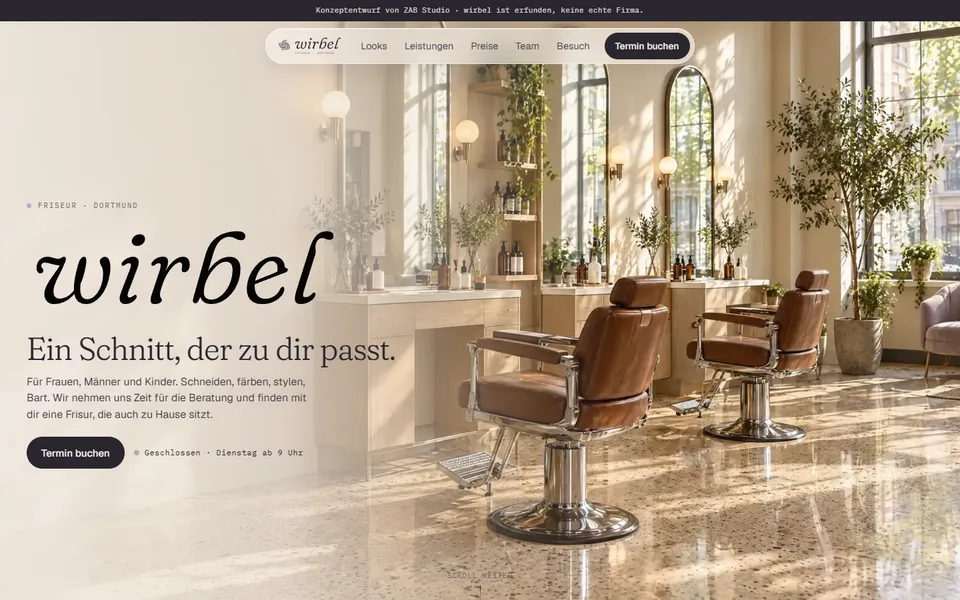 wirbel · Friseur